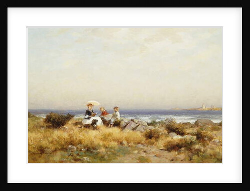 Reading by the Sea by Alfred Wordsworth Thompson