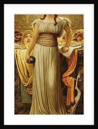 The Greek Actor's Daughter, 1875 by Elihu Vedder
