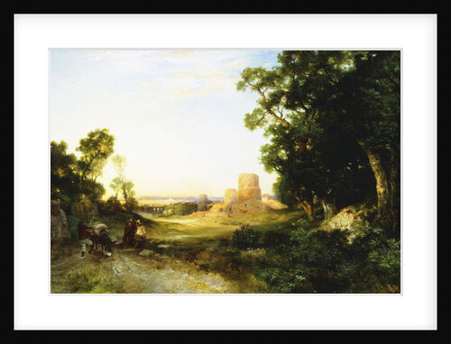 Tula, the Ancient Capital of Mexico, 1908 by Thomas Moran