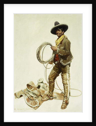 Mexican Cowboy, by William Herbert 'Buck' Dunton