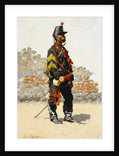 Bugler of the Cavalry, 1889 by Frederic Remington