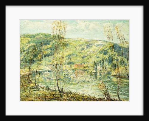 Lake Reflections by Ernest Lawson