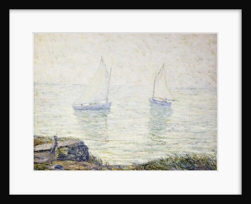 Sailboats by Ernest Lawson