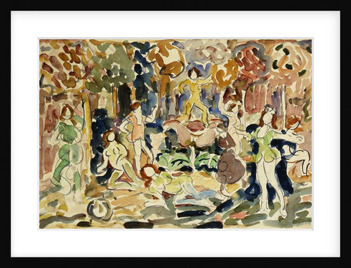 Dancing Figures, c.1910-13 by Maurice Brazil Prendergast