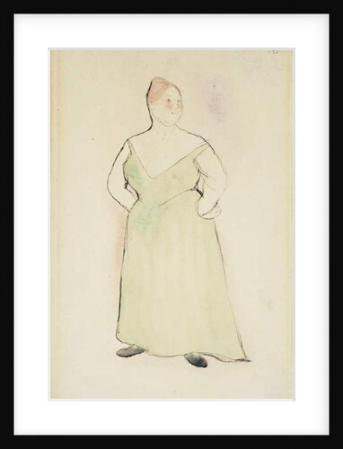 Woman in Evening Dress, 1912 by Charles Demuth