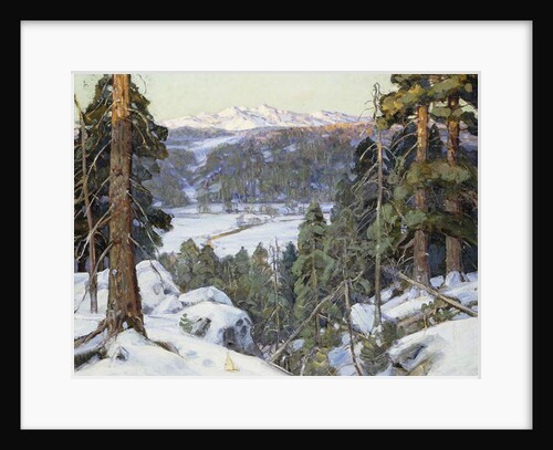 Pines in Winter, by George Gardner Symons