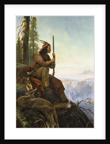 The Signal Fire, 1880 by William Hahn