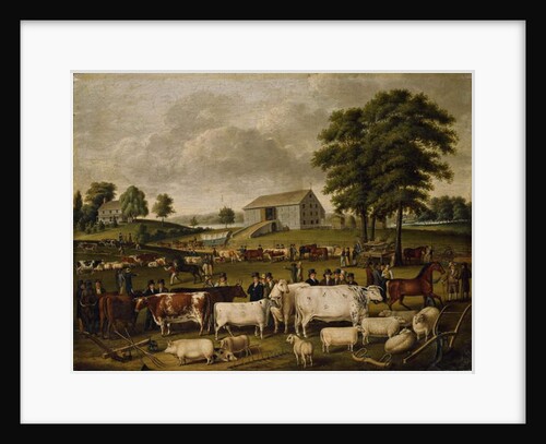 A Pennsylvania Country Fair, 1824 by John Archibald Woodside