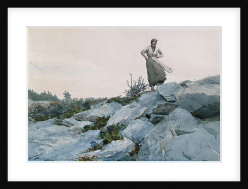 The Faggot Gatherer, 1883 by Winslow Homer