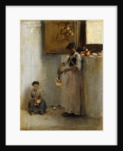 Stringing Onions, c.1882 by John Singer Sargent