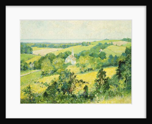 New England Hills, 1901 by Robert William Vonnoh