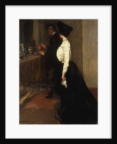 Nasturtiums, by Frederick Carl Frieseke