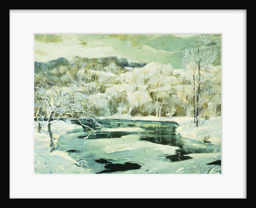 Frosted Trees by Jonas Lie