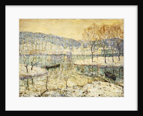 Winter Stream, by Ernest Lawson