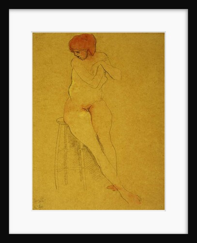 Seated Nude, 1912 by Charles Demuth