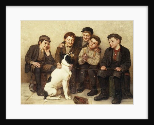In Good Hands, 1909 by John George Brown