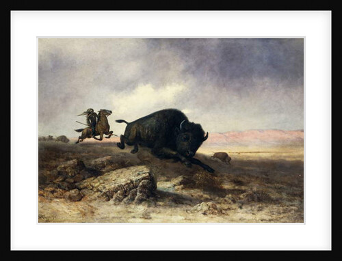 Buffalo Hunt, 1915 by Colin Campbell Cooper