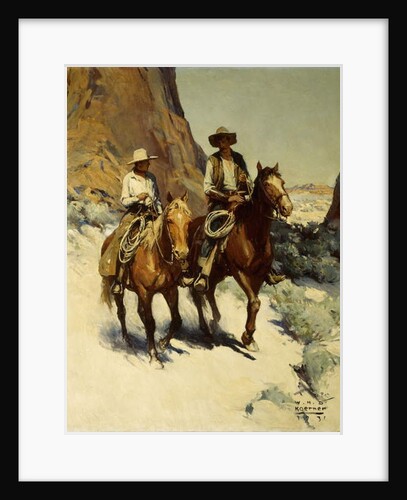 Ilustration for The Trusty Knaves, 1931 by William Henry Dethlef Koerner