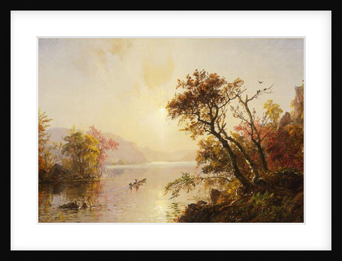 Rowing out of a Cove, 1878 by Jasper Francis Cropsey