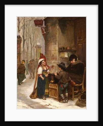 The Chestnut Vendor, 1870 by Henry Bacon