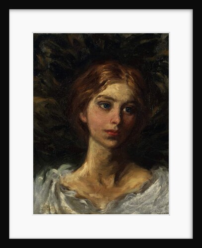 Portrait of a Girl, by Abbott Handerson Thayer