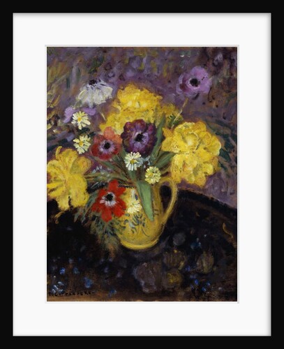 Yellow Tulips; Les Tulipe Jaunes, by Frederick Carl Frieseke