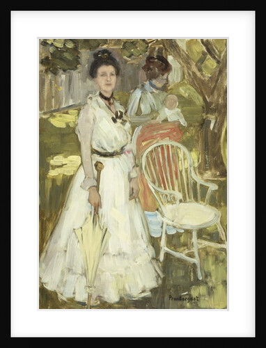 Portrait of Mrs by Maurice Brazil Prendergast