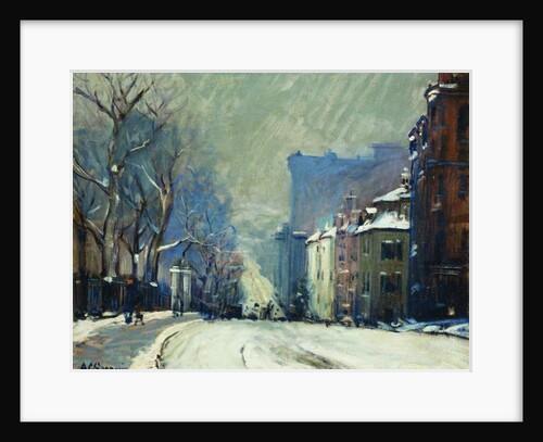 Beacon Street in Winter by Arthur Clifton Goodwin