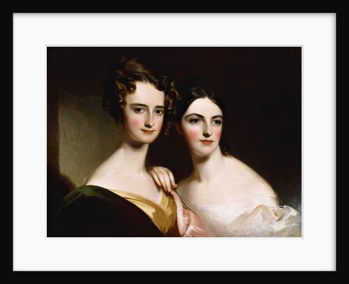 The Mc Ilvaine Sisters, 1834 by Thomas Sully