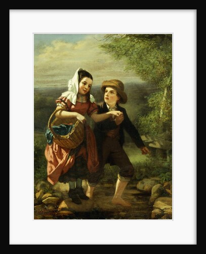 The Picnic, 1861 by John George Brown