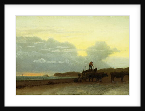 Coastal View, Newport, 1861 by Albert Bierstadt