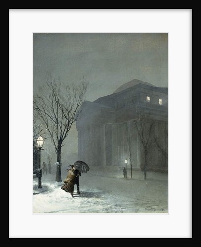 Albany in the Snow, 1871 by Walter Launt Palmer
