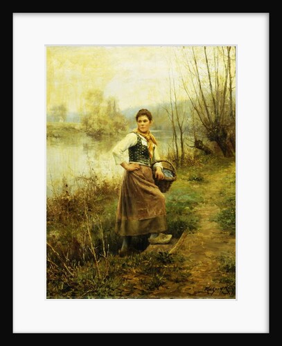 Country Girl by Daniel Ridgway Knight