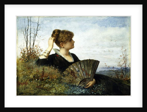 The Fan by James Wells Champney