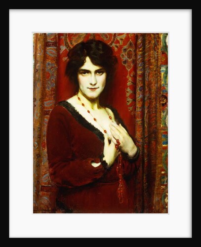 The Cornelian Necklace, 1924 by Charles Courtney Curran