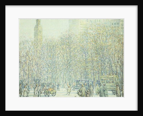 Winter in New York by F. Usher de Voll