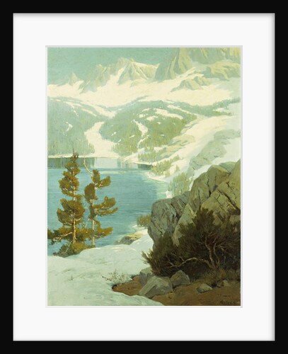 Lake George, Sierra Nevada, by Elmer Wachtel