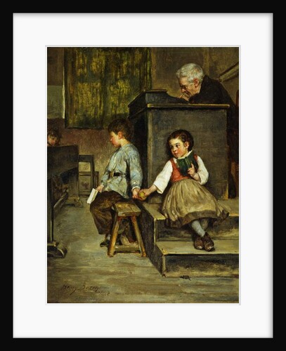 The Classroom, 1868 by Henry Bacon