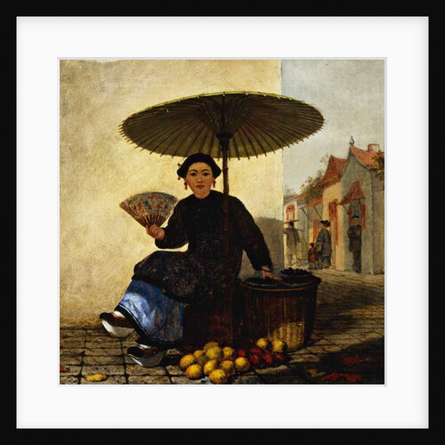 Fruit Seller, 1862 by Enoch Wood Perry