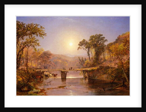 Indian Summer on the Delaware River, 1862 by Jasper Francis Cropsey