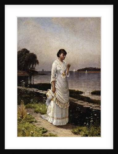 The Engagement Ring, 1880 by Alfred Thompson Bricher