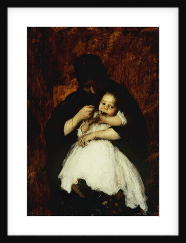 Feeding Baby, 1886 by William Merritt Chase