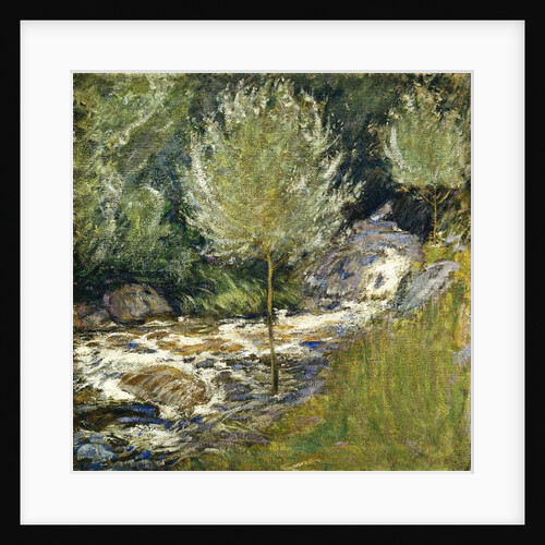 Horseneck Falls, Greenwich, Connecticut by John Henry Twachtman