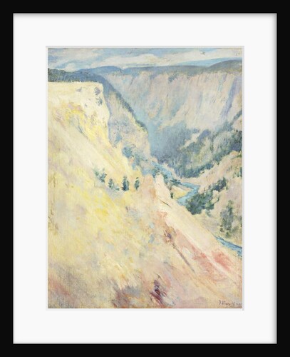Yellowstone Park by John Henry Twachtman
