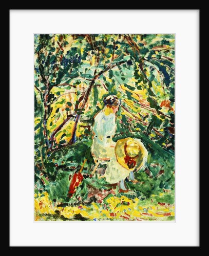 Woman in a Garden, c.1907 by Alfred Henry Maurer