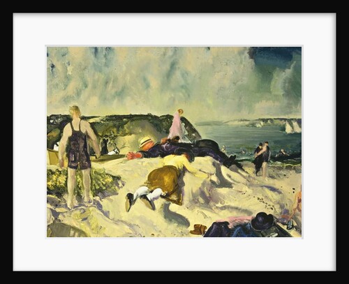 The Beach, Newport, c.1919 by George Wesley Bellows
