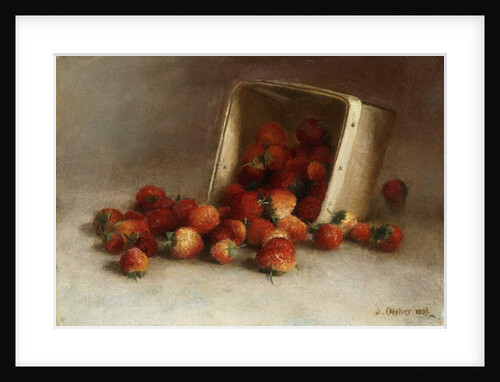 Box of Strawberries, 1897 by Joseph Decker