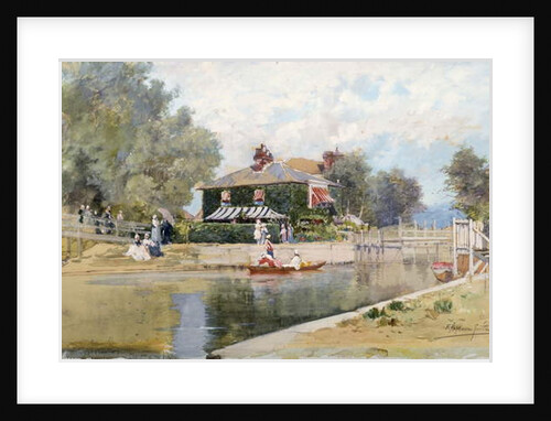 A Summer Day on the Canal by Francis Hopkinson Smith