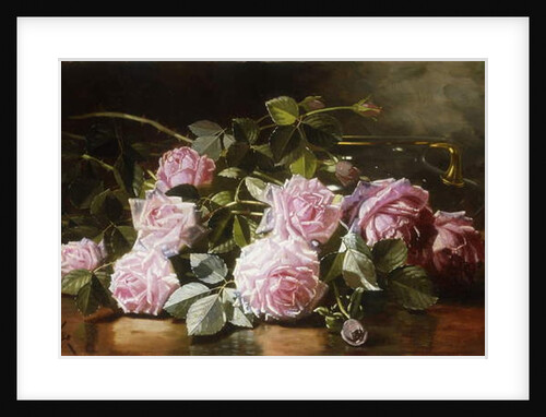 Rainwashed Roses, 1898 by Edward Chalmers Leavitt