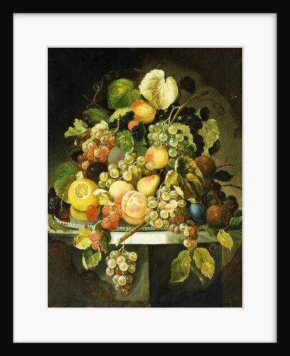 Still Life with Fruit by Charles Baum